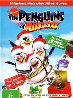 постер Пингвины из Мадагаскара в рождественских приключениях