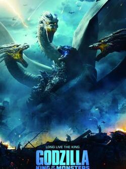 постер Годзилла 2: Король монстров