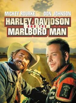 постер Харлей Дэвидсон и ковбой Мальборо