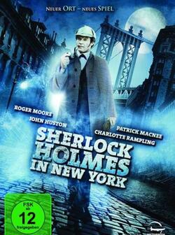 постер Шерлок Холмс в Нью-Йорке